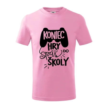 Koniec hry, späť do školy
