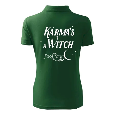 Karma's a Witch - nápis