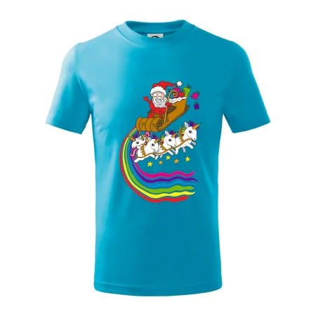 Santa a jednorožce (Pecka design)