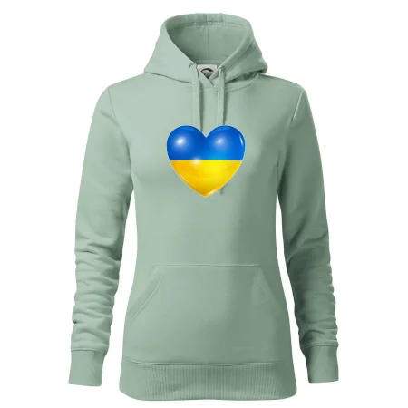 Ukrajina srdce vlajka