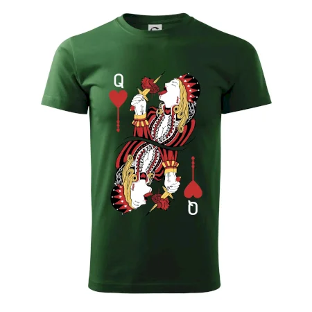 Srdcová Kráľovná kreslená (Pecka Design)