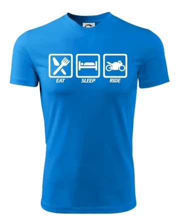 Eat sleep ride - cesta