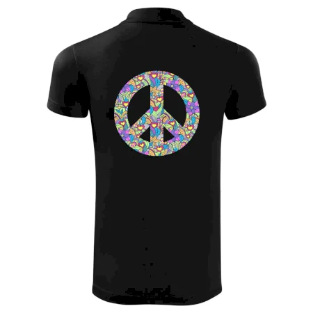 Peace symbol mandela