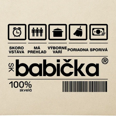 Čiarový kód - Dedko/Babicka