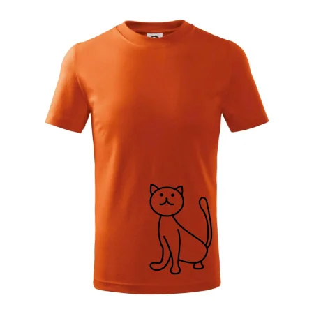 Mačka pozerá
