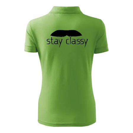 Stay Classy - mustache