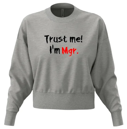 Trust me I´m  Mgr. / Ver mi som Magister.