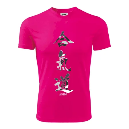 Aikidó maskáčový nápis