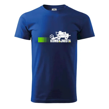 Kombajnista zelená a žltá