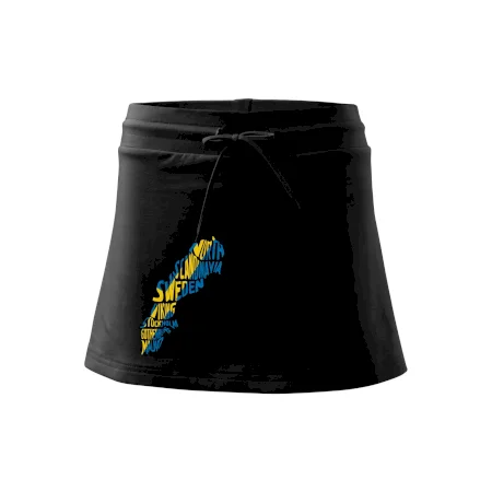 Mapy - názvy miest - Švédsko