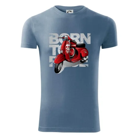 Scooter born to ride red