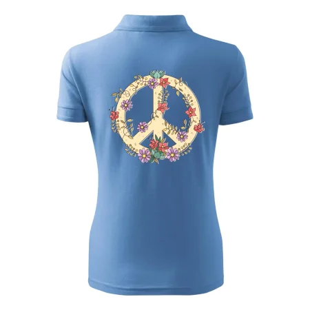 Peace symbol pieskový