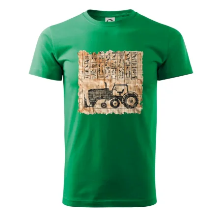 Egyptské hieroglyfy traktor