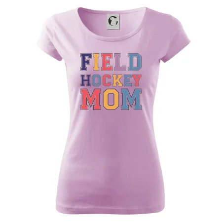 Field hockey mom - športové písmo