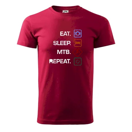 Eat sleep MTB repeat
