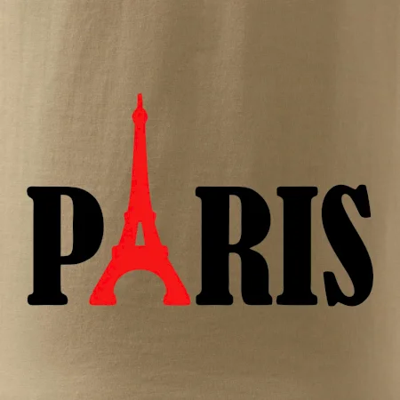 Paris nápis Eiffelova veža