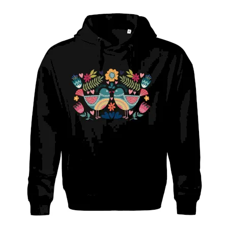 Folklór - dva farebné vtáčiky