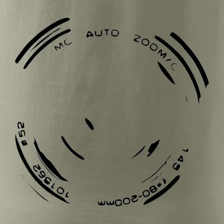 Foto objektív obrys