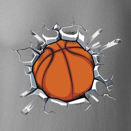 Basketbal lopta v triku