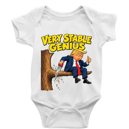 Donald Trump řeže vlastní větev Very stable genius