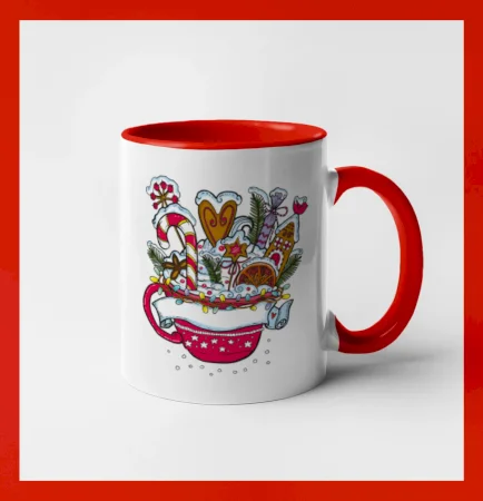 Vianočný Punč - hrnček (Pecka design)