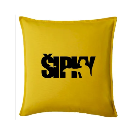 Šípky - nápis so šípkarom