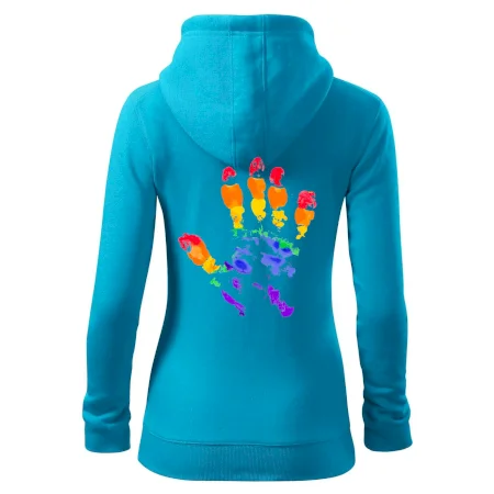 LGBT hand print