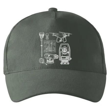 Geodet teodolit dron