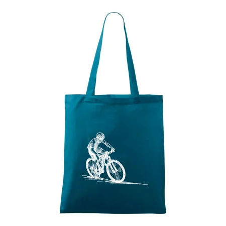 MTB kreslený cyklista