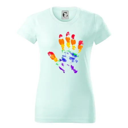 LGBT hand print