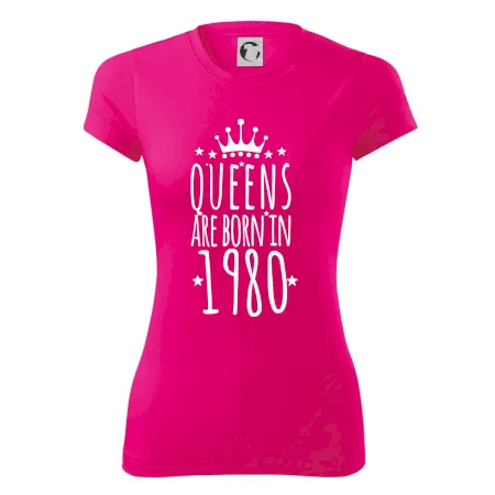 Queens are born in 1980