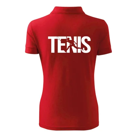 Tenis nápis silueta