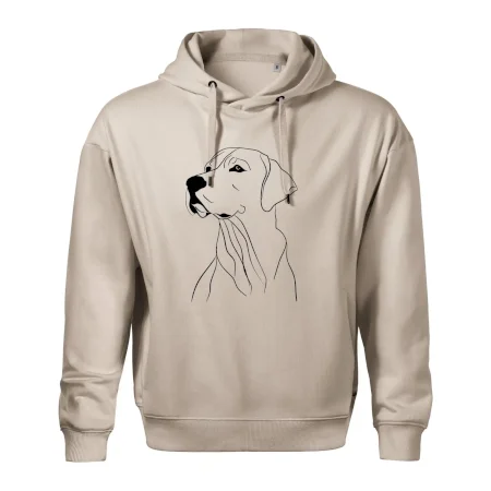 Labrador čierna kresba