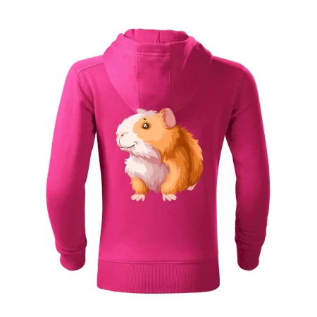 Morča - kreslené, bielo oranžové