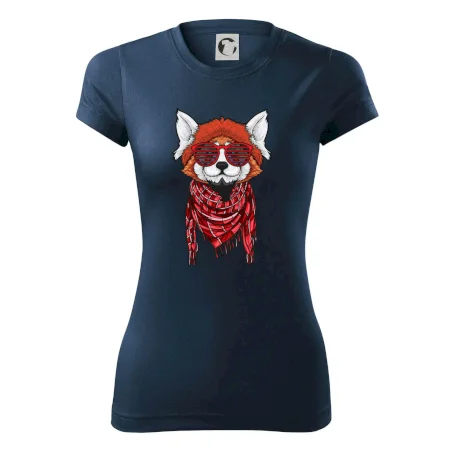 Červená panda hipster