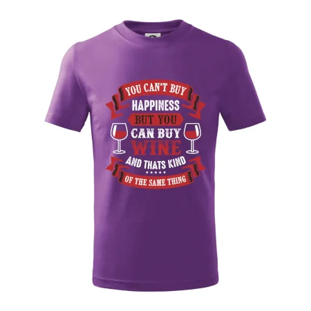You can't buy happiness but you can buy wine