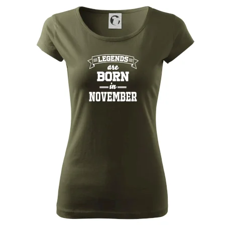 Legends are born in November