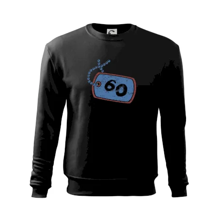 60 na krku štítok