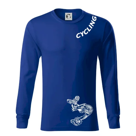Cycling nápis šikmo