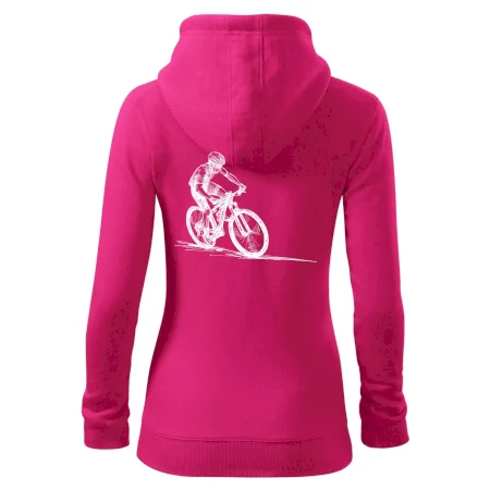 MTB kreslený cyklista