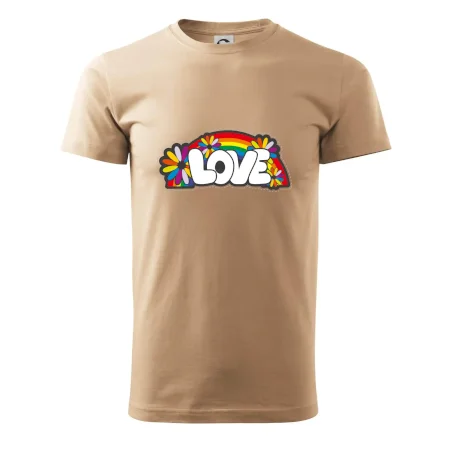 Love s dúhou v pozadí