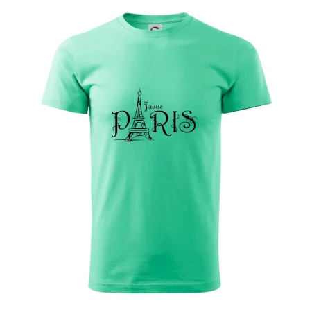 Paris nápis Eiffelovka rovný