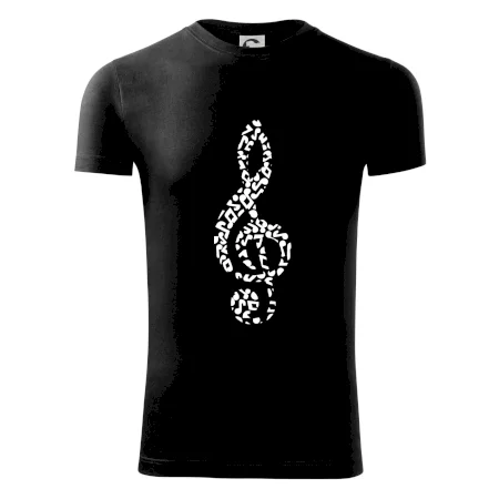 Husľový kľúč z nôt