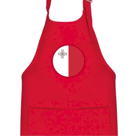 Vlajka Malta okrúhla veľká