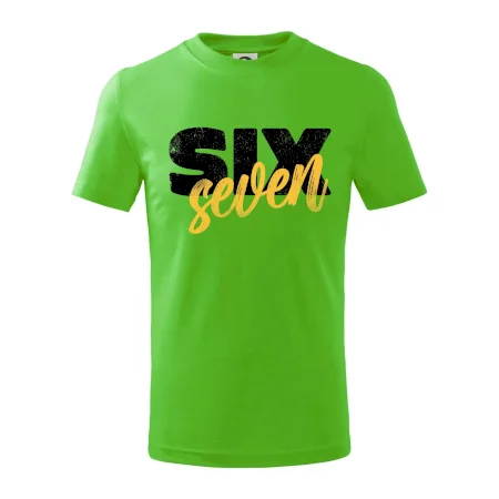 Six seven - písmo