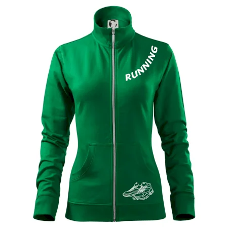 Running nápis šikmo