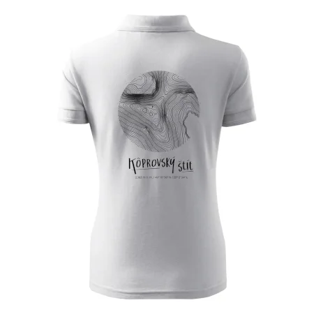 Kôprovský štít - vrstevnice v kruhu