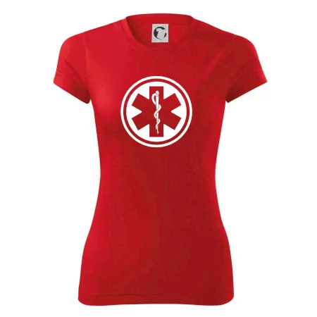 Rescue logo samostatné guľaté