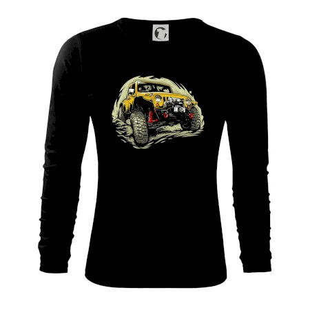 Žltý offroad s navijakom