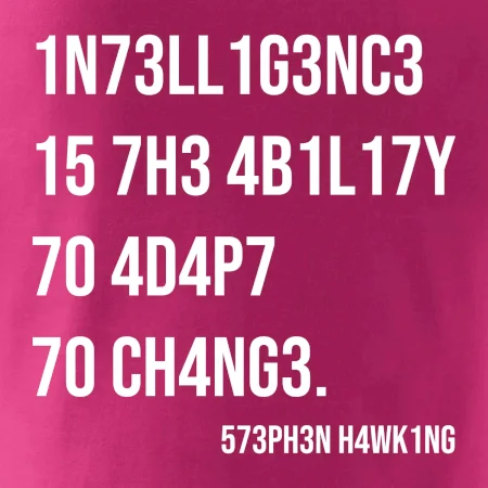 Test inteligencie - Stephen Hawking